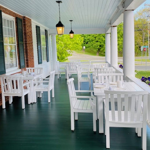 Porch Seating opens Wednesday May 15th!